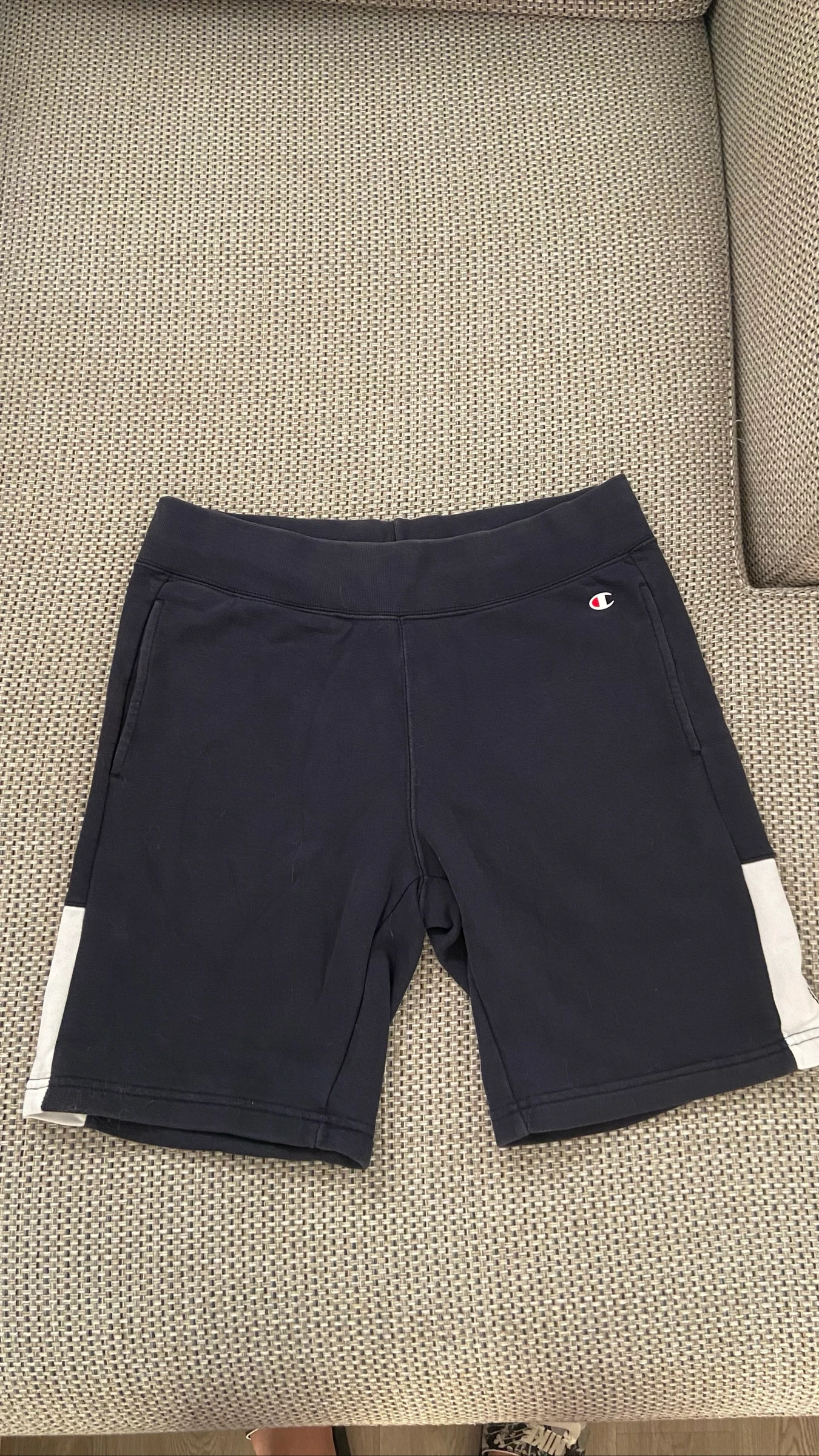 Shorts de algodão marca Champions azul marinho – photo 2